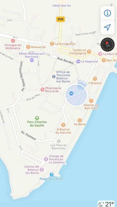 Joli Appart/Vue Etang/Clim /Wifi Balaruc-les-Bains Exterior photo